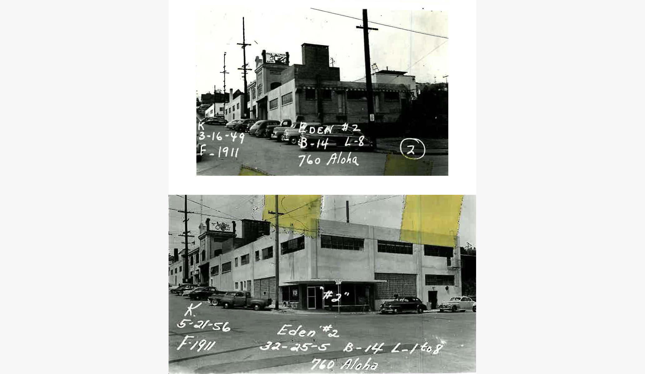 Aloha Substation Historic Photos